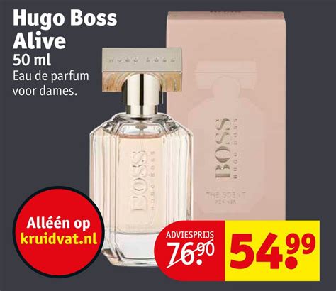 hugo boss alive aanbieding kruidvat